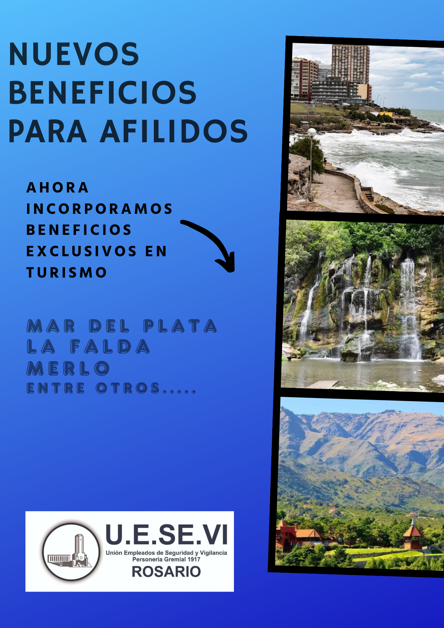 NUEVOS BENEFICIOS PARA AFILIADOS 